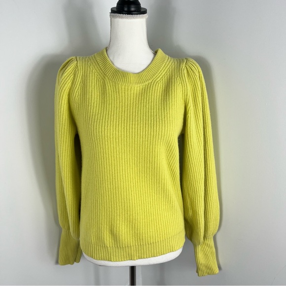 A.L.C. Wool cashmere puff sleeve sweater - Picture 2 of 11